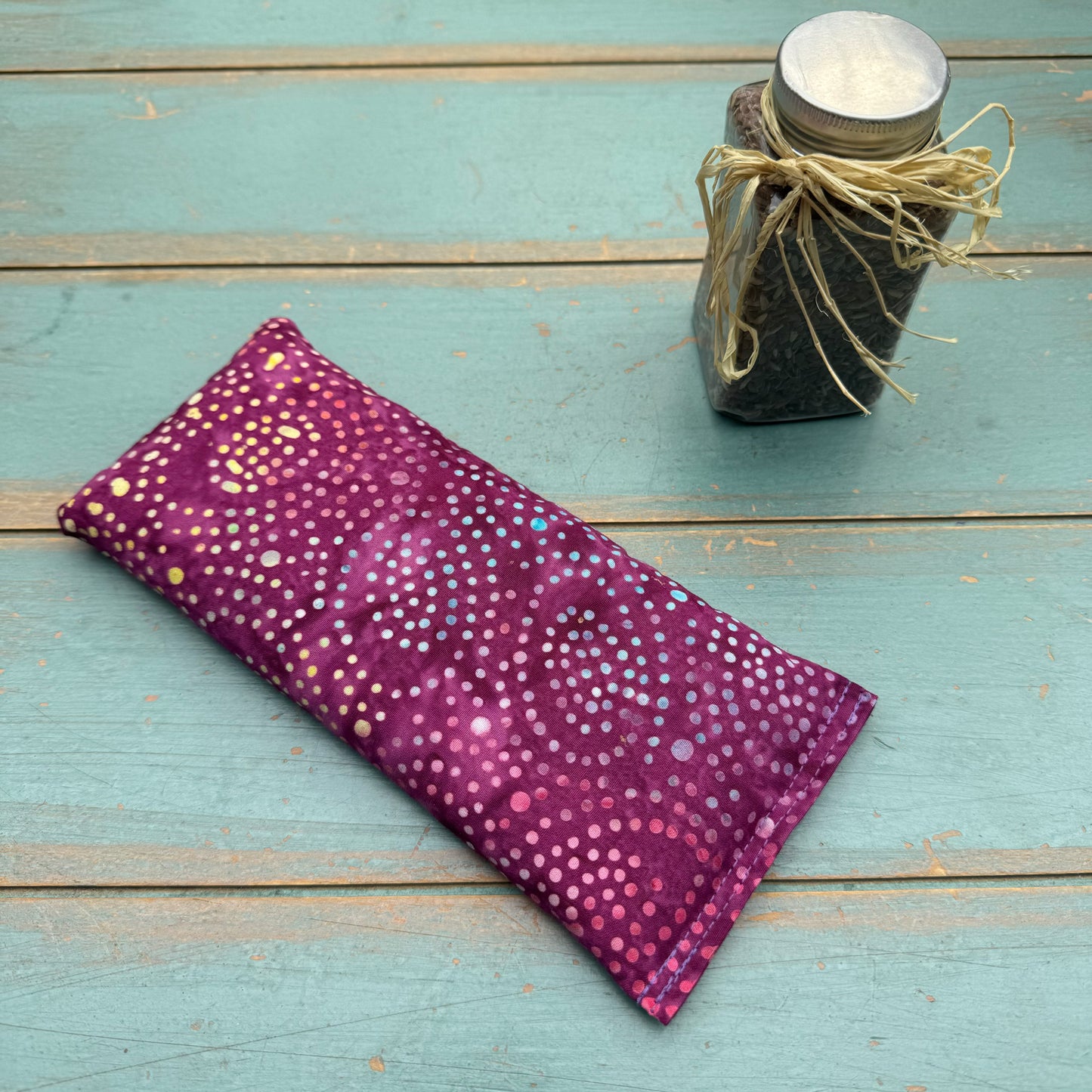 Yoga Trinity Set, Eye Pillow & ShaSha's, Aromatherapy Eye Pillow, Yoga Hand Weights, Eucalyptus peppermint eye pillow
