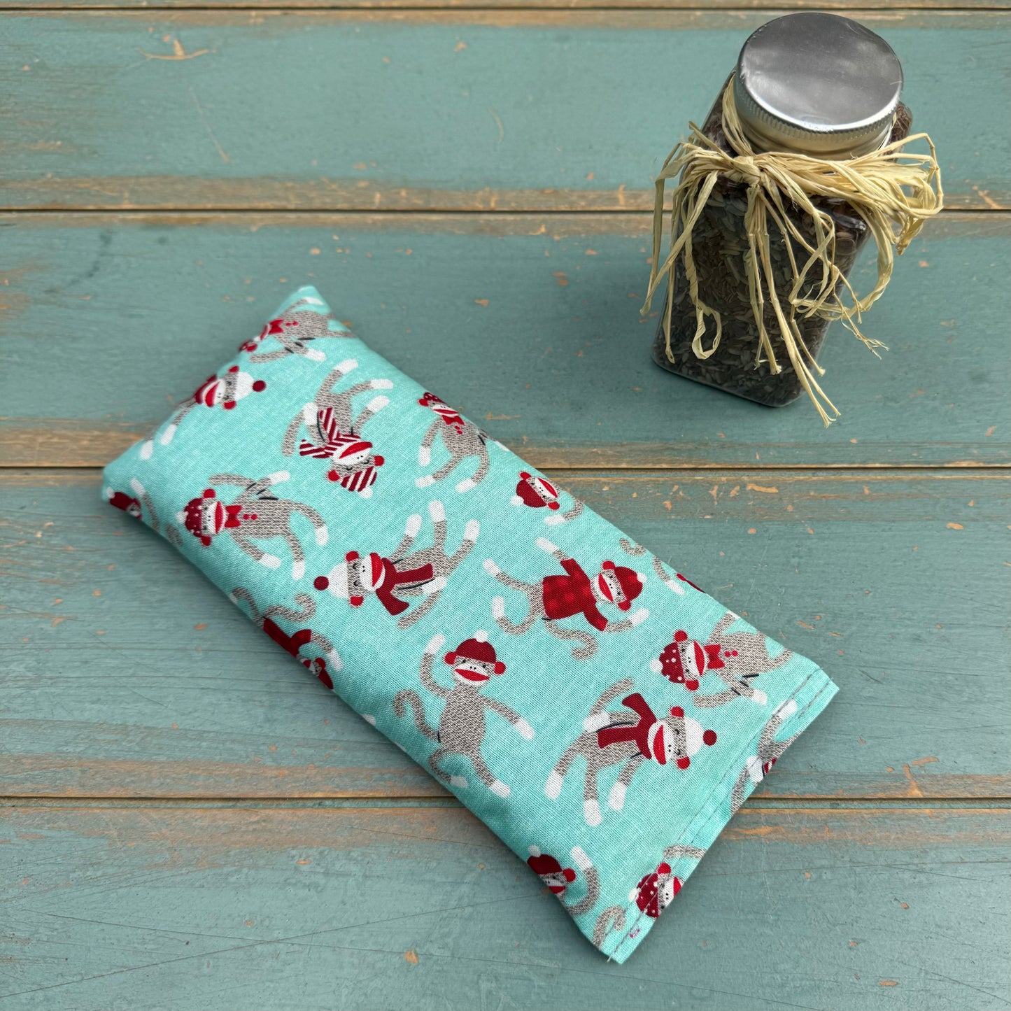 Yoga Trinity Set, Eye Pillow & ShaSha's, Aromatherapy Eye Pillow, Yoga Hand Weights, Eucalyptus peppermint eye pillow