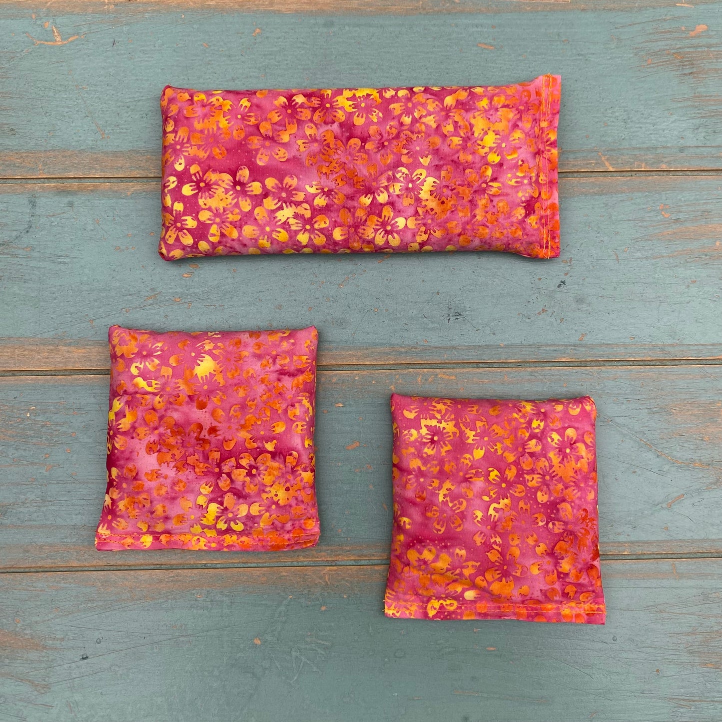 Yoga Trinity Set, Eye Pillow & ShaSha's, Aromatherapy Eye Pillow, Yoga Hand Weights, Eucalyptus peppermint eye pillow