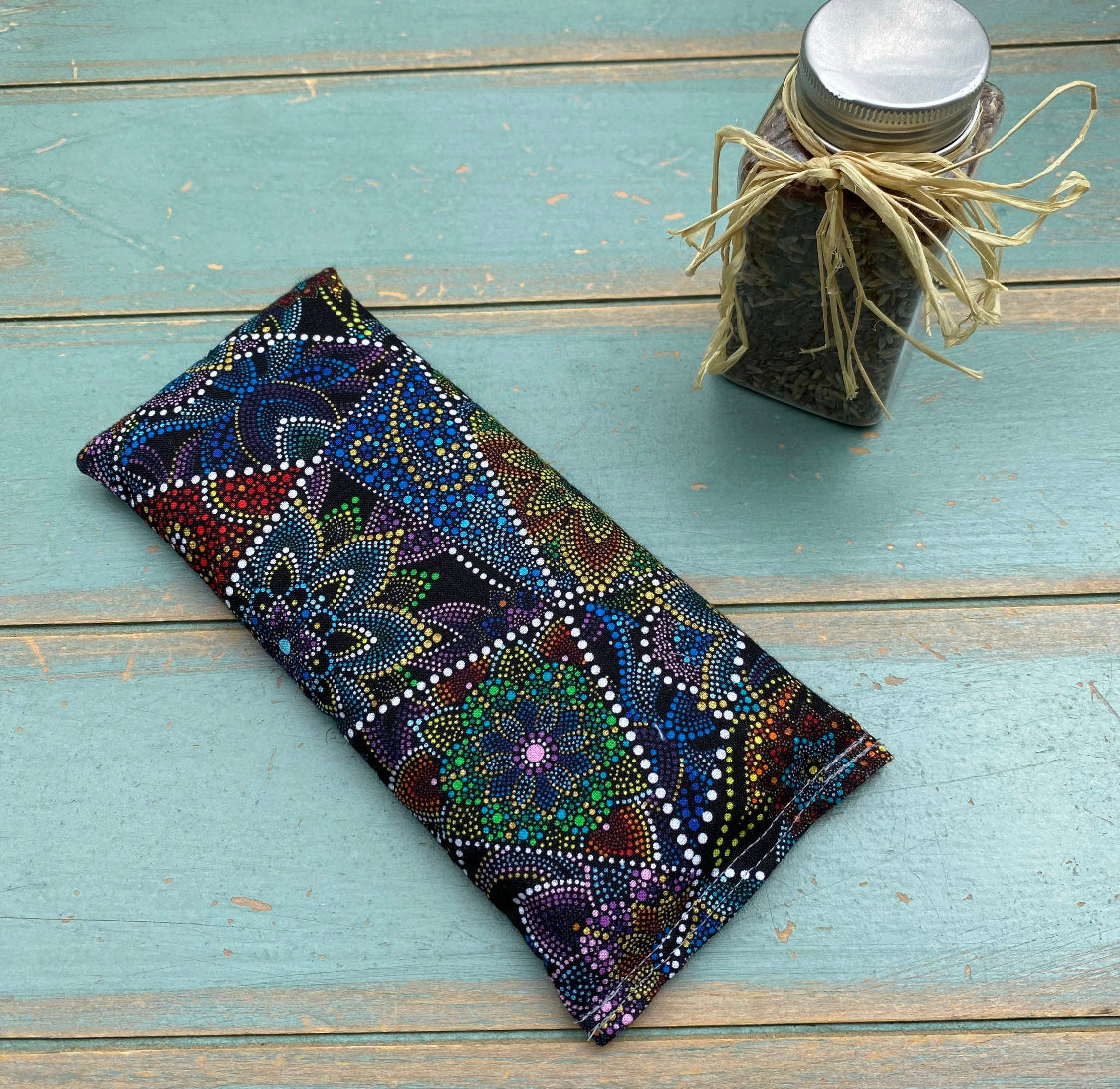 Yoga Trinity Set, Eye Pillow & ShaSha's, Aromatherapy Eye Pillow, Yoga Hand Weights, Eucalyptus peppermint eye pillow