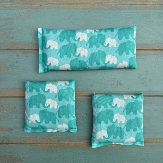 Yoga Trinity Set, Eye Pillow & ShaSha's, Aromatherapy Eye Pillow, Yoga Hand Weights, Eucalyptus peppermint eye pillow