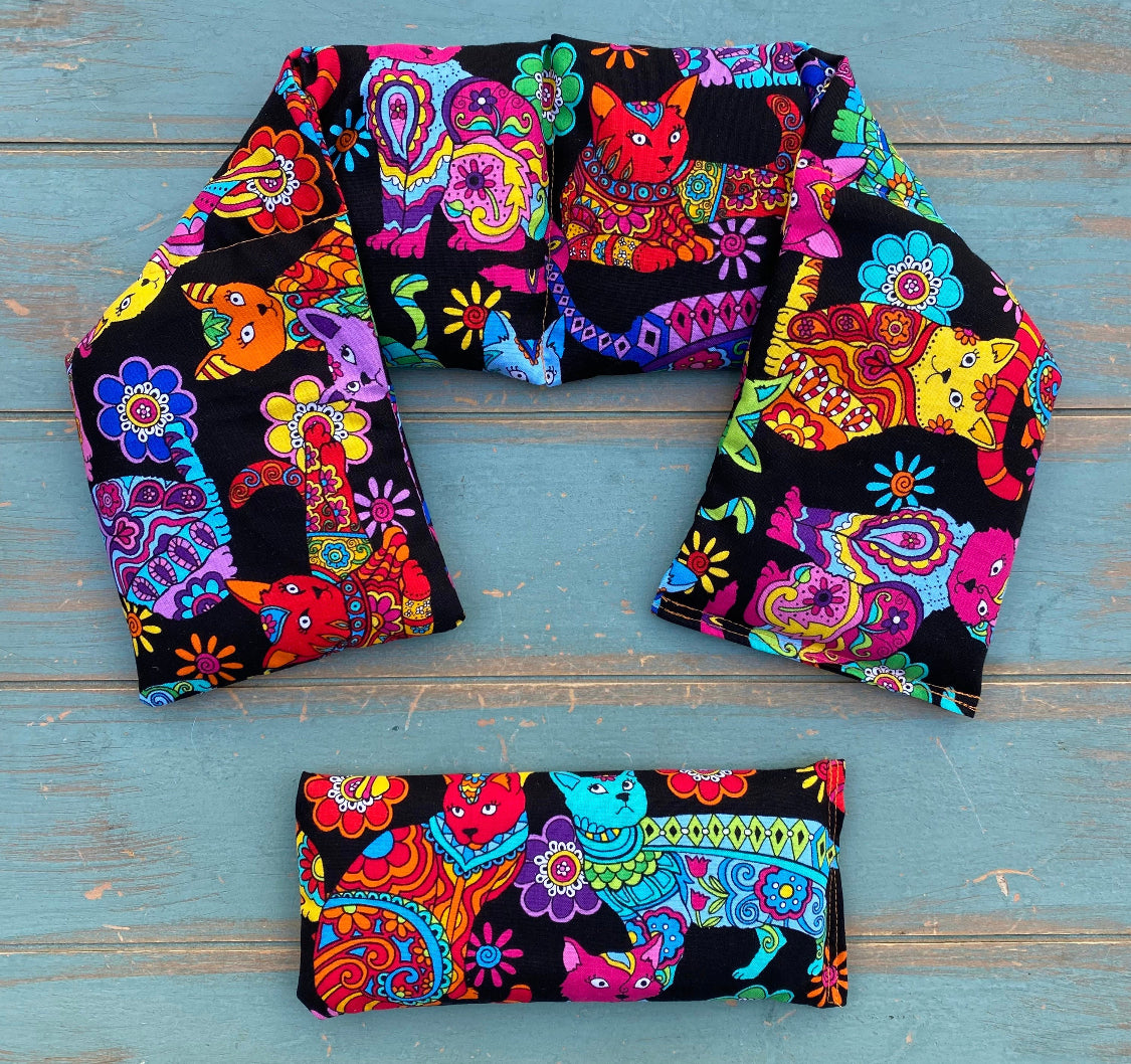 Neck Wrap, Shoulder Wrap &/or Eye Pillow Gift Sets - Select Size