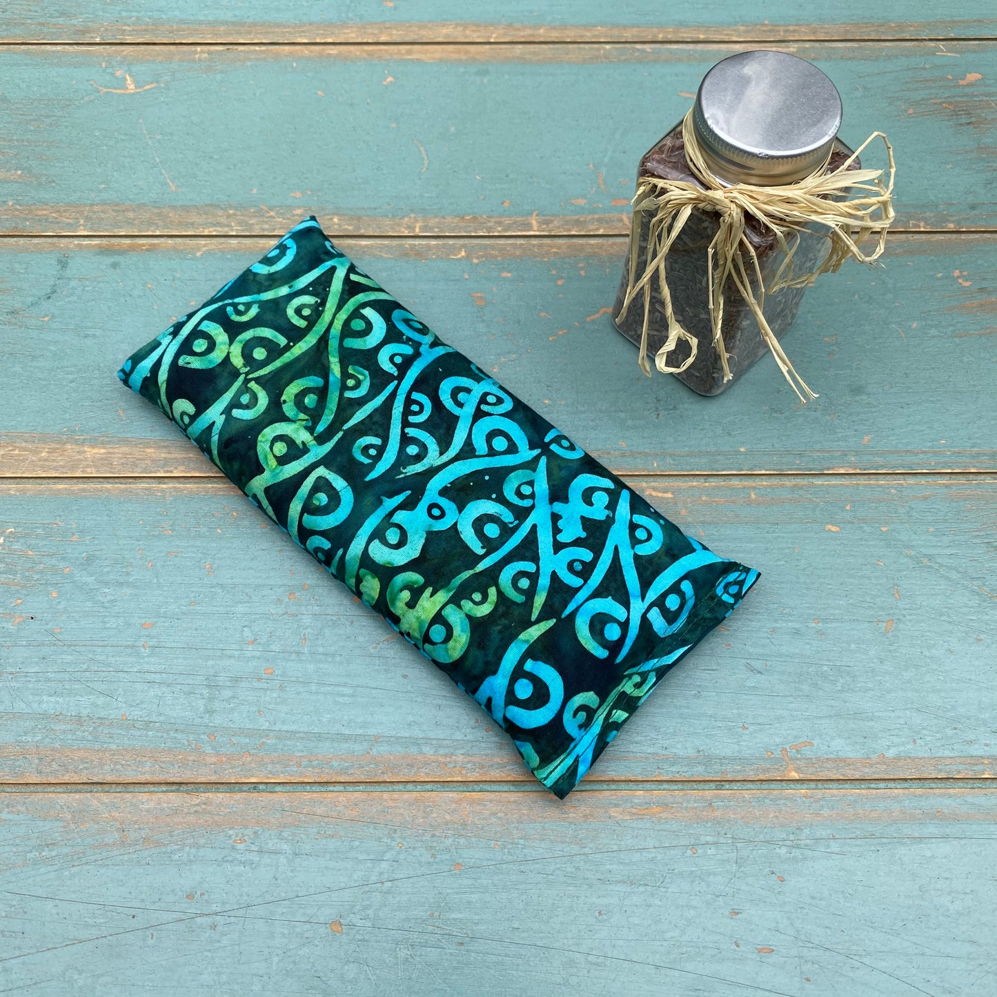 Yoga Trinity Set, Eye Pillow & ShaSha's, Rosemary Lavender Eye Pillow, Yoga Hand Weights