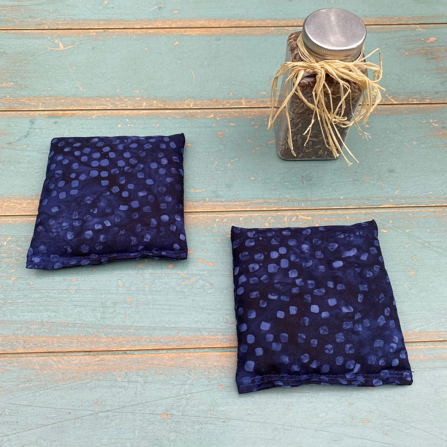 Yoga Trinity Set, Eye Pillow & ShaSha's, Aromatherapy Eye Pillow, Yoga Hand Weights, Eucalyptus peppermint eye pillow