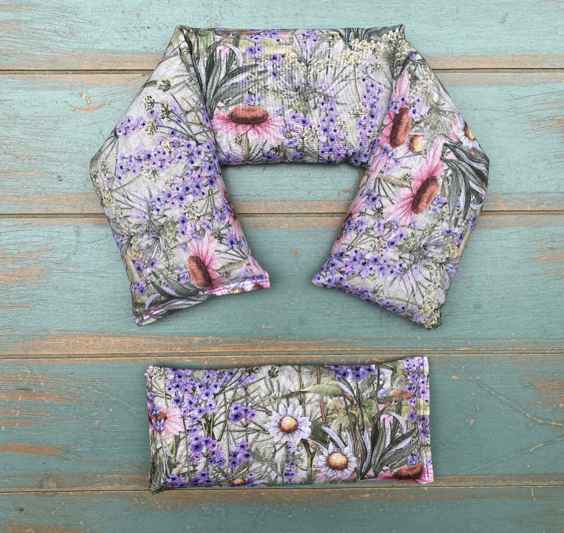 Neck Wrap, Shoulder Wrap &/or Eye Pillow Gift Sets - Select Size