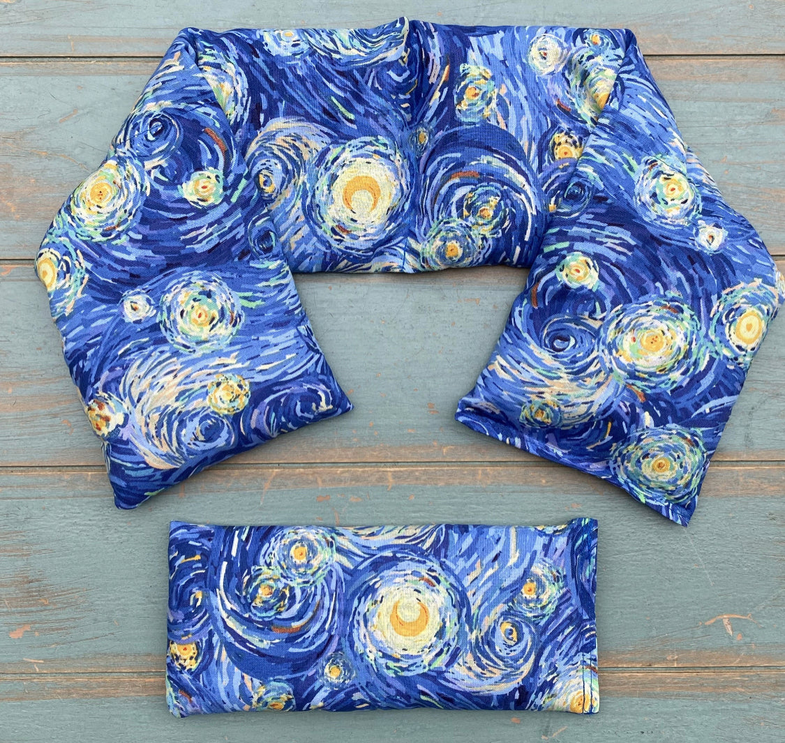 Neck Wrap, Shoulder Wrap &/or Eye Pillow Gift Sets - Select Size