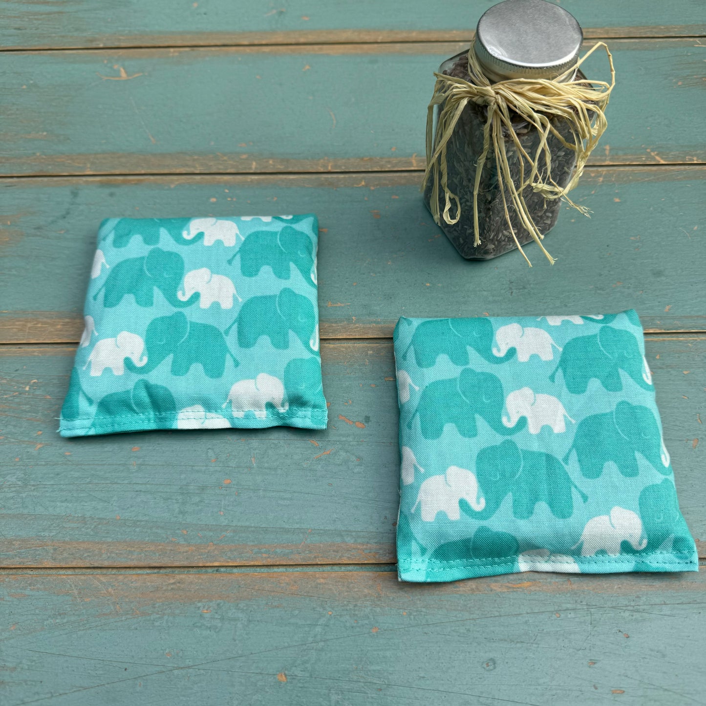 Yoga Trinity Set, Eye Pillow & ShaSha's, Aromatherapy Eye Pillow, Yoga Hand Weights, Eucalyptus peppermint eye pillow