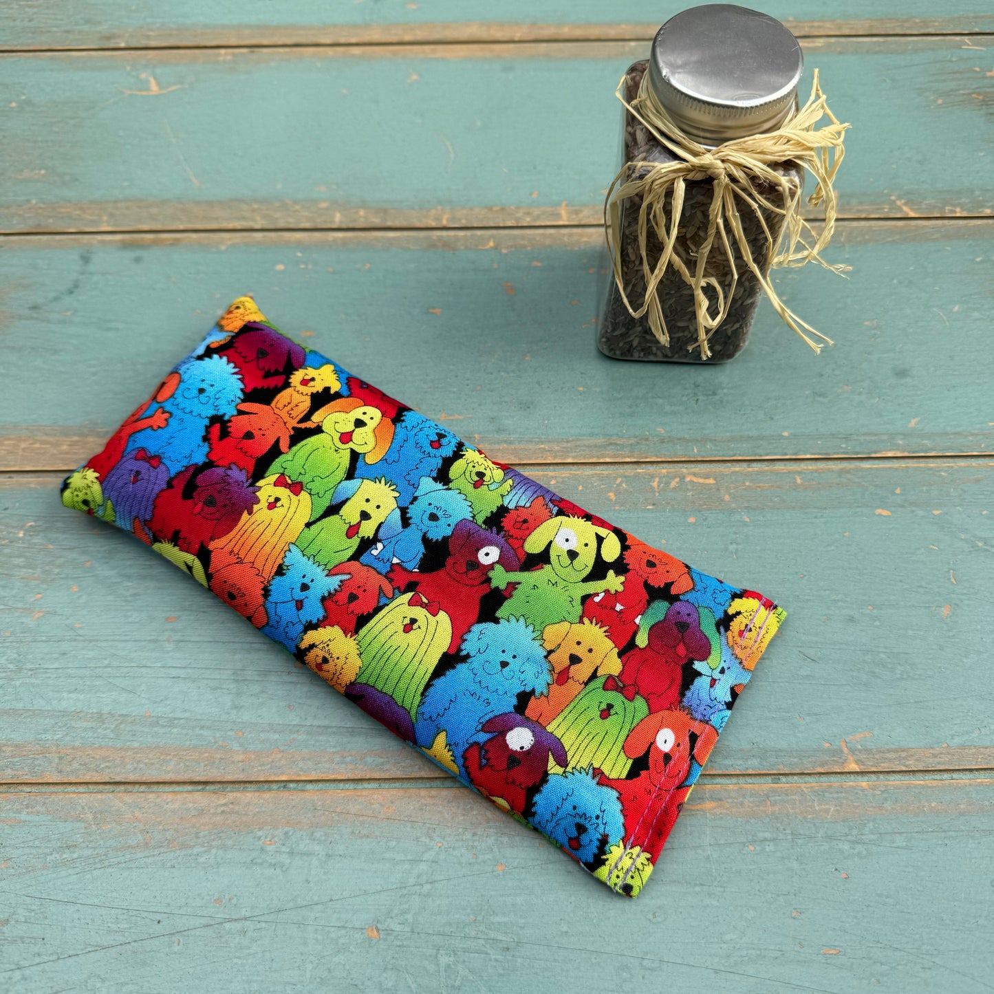 Yoga Trinity Set, Eye Pillow & ShaSha's, Aromatherapy Eye Pillow, Yoga Hand Weights, Eucalyptus peppermint eye pillow