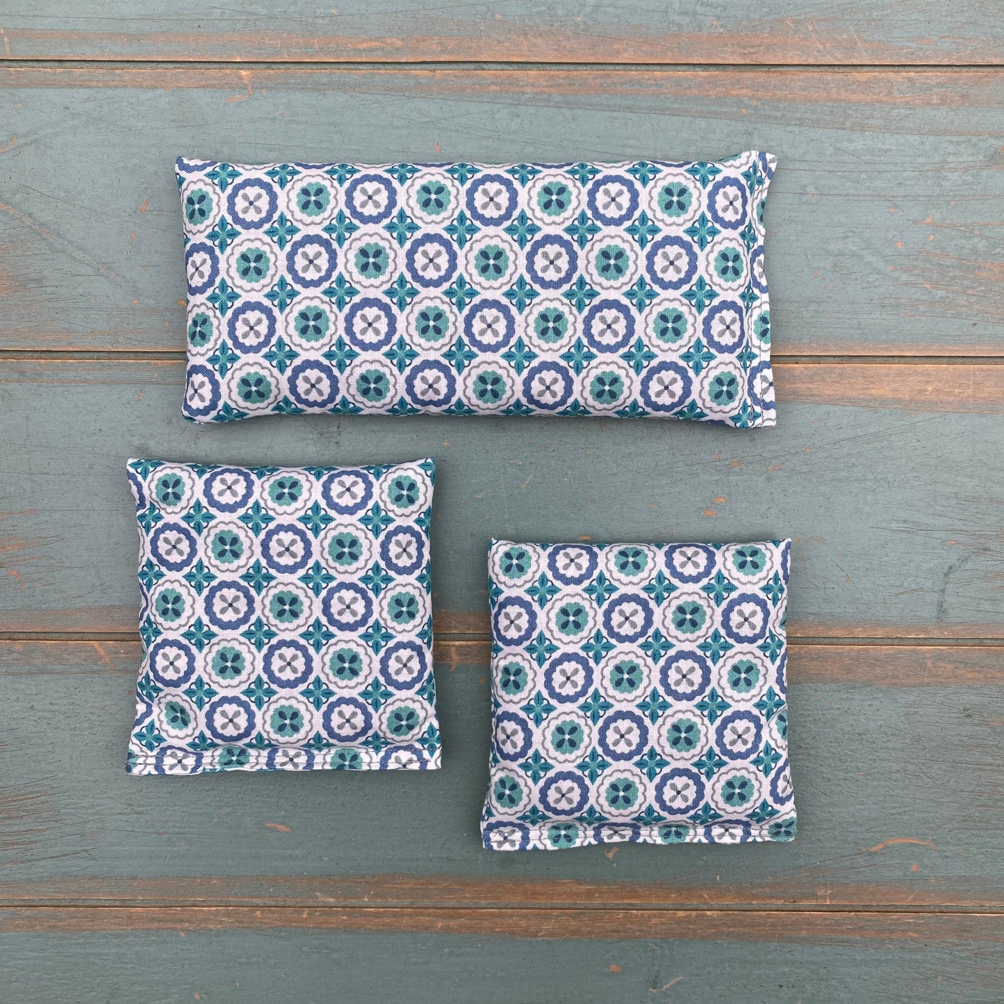 Yoga Trinity Set, Eye Pillow & ShaSha's, Aromatherapy Eye Pillow, Yoga Hand Weights, Eucalyptus peppermint eye pillow