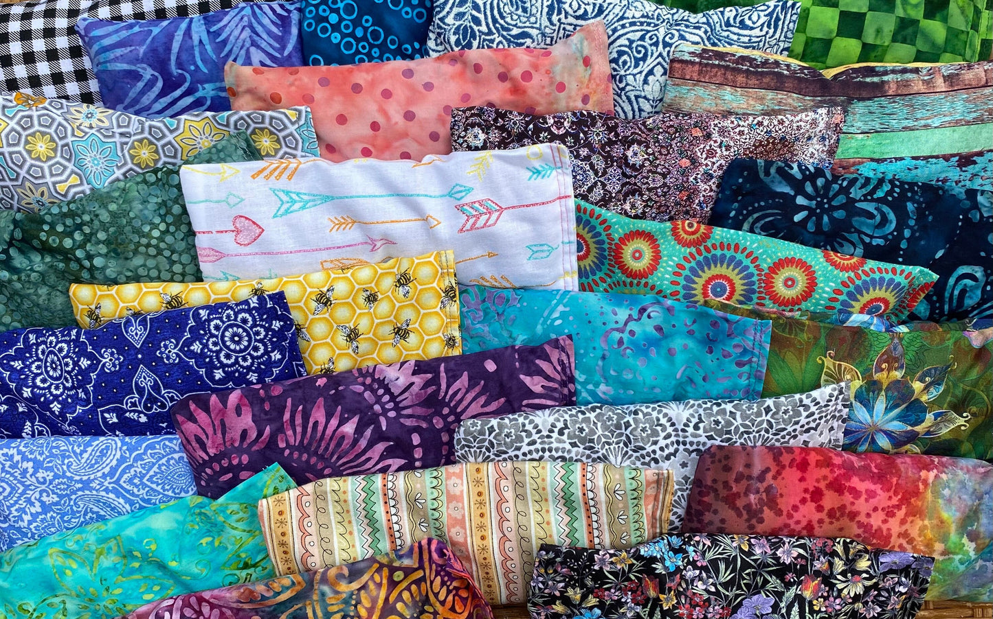 20 Assorted Aromatherapy Eye Pillows