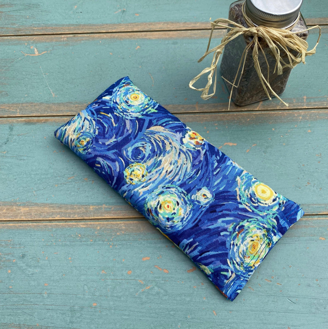 Yoga Trinity Set, Eye Pillow & ShaSha's, Aromatherapy Eye Pillow, Yoga Hand Weights, Eucalyptus peppermint eye pillow