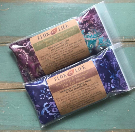 Aromatherapy Flax Eye Pillow